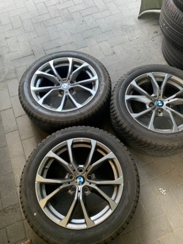 KONPLET ТИТАНОВЫЕ ДИСКИ I ШИНЫ ЗИМНИЕ BMW 225/50 R17 98H 