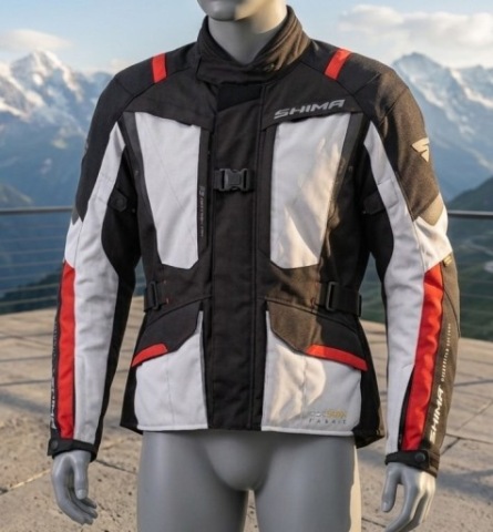 КУРТКА МОТОЦИКЛЕТНА SHIMA HERO JACKET GREY РОЗМІР S 