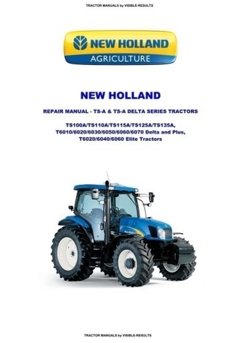 MANUAL REPARACIÓN NUEVO HOLLAND TS100-TS135  