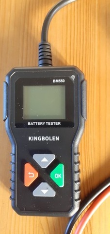 ENSAYADOR BATERÍA KINGBOLEN BM550  