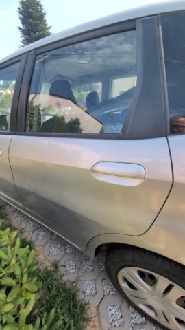ДВЕРІ ЛІВЕ ЗАД HONDA JAZZ 3 2009-2014, SZYBA, КОМПЛЕКТ 
