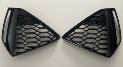 РЕШІТКИ БАМПЕРА ДЕФЛЕКТОРИ ПОВІТРЯ AUDI RS6 RS7 КАРБОН 4K8807681D 4K8807682D 