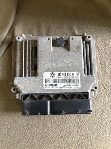 КОМПЬЮТЕР БЛОК УПРАВЛЕНИЕ ДВИГАТЕЛЯ VW SKODA 1.4 TSI 03C906016AK 