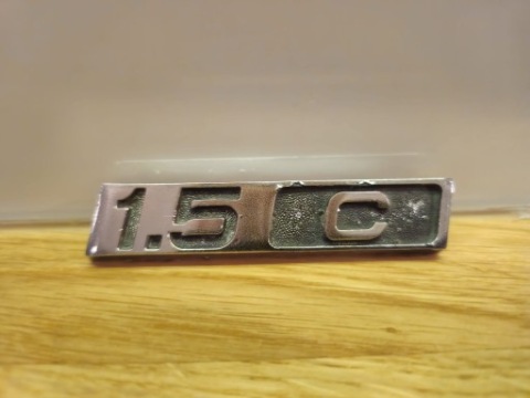 ЕМБЛЕМА ВЕЛИКИЙ FIAT 125P 1.5 C 