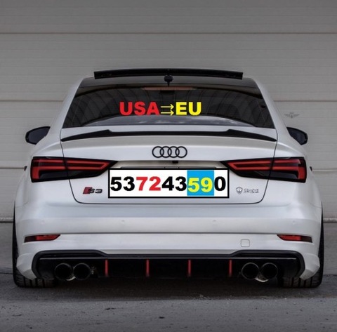 Б/У Переделка фар зад с америки audi a3_ 8v рестайлинг_ 8y Купить Недорого