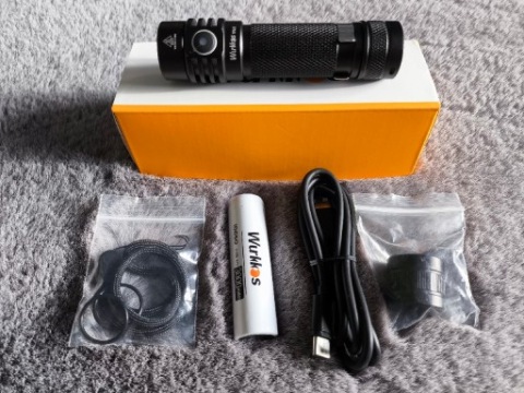 ЛІХТАРИК WURKKOS WK03 1800LM 5000K SST40 USB-C 