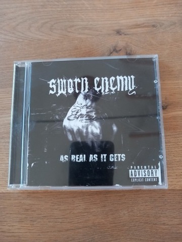 Sworn Enemy as real as it gets CD hard core metal 
