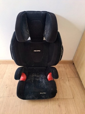 RECARO MONZA NOVA SEATFIX MICROFIBRE ЧЕРНЫЙ | 15–36 KG | СОСТОЯНИЕ ХОРОШЕЕ 