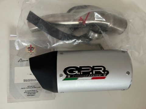 НОВИЙ GPR ВИХЛОП ГЛУШНИК HOM E3 HONDA HORNET CB 600 F 2007-2014 CBR 600 11-14 