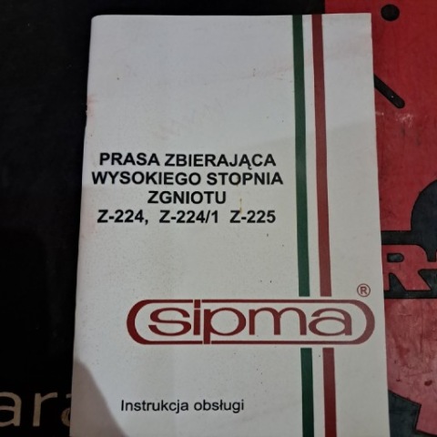 ИСТРУКЦИЯ ОБСЛУЖИВАНИЯ ПРЕСС ZBIERAJACA ВЫСОКОГО СЖАТИЯ ФИШКА 