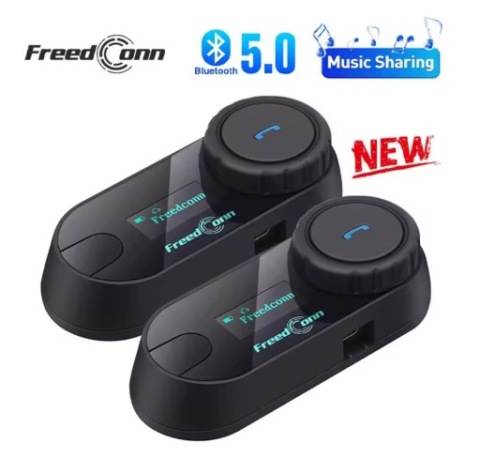 2X FREEDCONN T-COM SC BLUETOOTH МОНІТОР ІНТЕРКОМ МОТОЦИКЛЕТНИЙ 