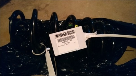 ALFA ROMEO 159 TI 2,4 JTDM SPRING FRONT SET 2 PCS.  