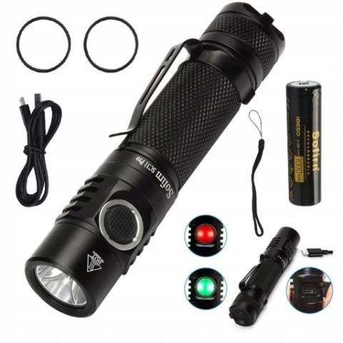 ЛІХТАРИК SOFIRN SC31 PR0 EDC SST40 5000-5300K 2000LM USB C + АКУМУЛЯТОР 