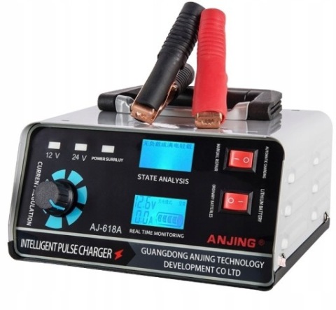 УМНАЯ ЗАРЯДНОЕ AKUMULATOROW EAFC 400W 40A 12V/24V [CERTYFIKAT.] 