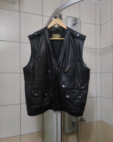 BEZREKAWNIK L LARGE MESKI ШКІРЯНИЙ МОТОЦИКЛЕТНИЙ MOTOROWY LEATHER ШКІРА N 