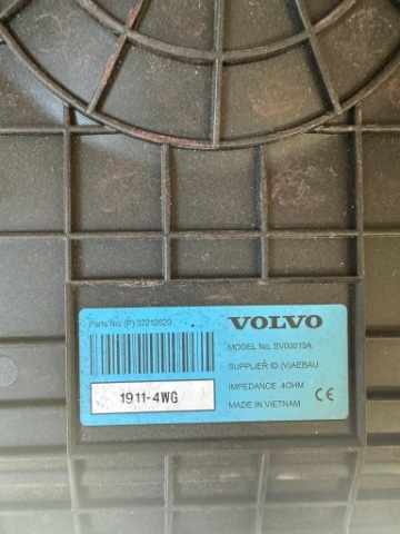 ДИНАМІК НИЗЬКОЧАСТОТНИЙ САБВУФЕР 32212620 VOLVO XC60 II 
