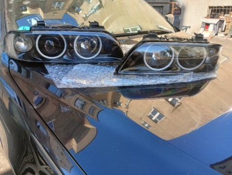 РЕШІТКИ BMW E39 РЕСТАЙЛ BI LED (СВІТЛОДІОД) BI КСЕНОН ПЛАФОНИ КІЛЬЦЯ COTTON 