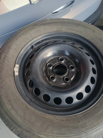 4 ШТ КОМПЛЕКТ КОЛЕСА ДИСКИ ШИНИ 215/65 R16C BRIDGESTONE DURAVIS VW T5 T6 