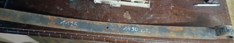 ДВІРНИК КОРОТКІ Z РЕСОРА 8X59X1125/1190 