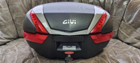 КОФР ЦЕНТРАЛЬНИЙ GIVI V47 MONOKEY КАРБОН КОЛІР STONE GRAY YAMAHA FJR1300 