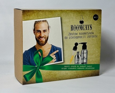 Roomcays - zestaw kosmetyków do pielęgnacji zarostu