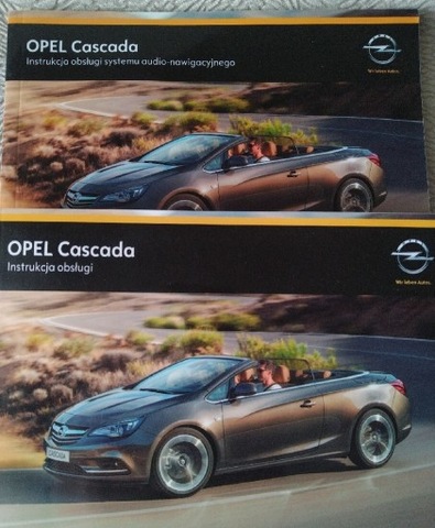 ИНСТРУКЦИЯ ОБСЛУЖИВАНИЯ OPEL CASCADA фото