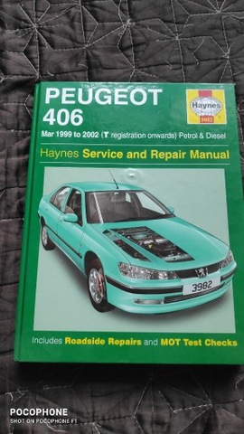 HAYNES PEUGEOT 406 99-2002 PB&ON MANUAL REPARACIÓN  