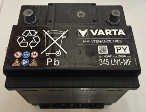 ОРИГІНАЛЬНИЙ АКУМУЛЯТОР TOYOTA / LEXUS 345 LN1-MF 45AH (VARTA) 