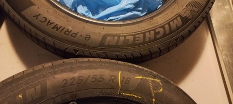 NEUMÁTICOS DE VERANO MICHELIN E-PRIMACY 225/55 R18  