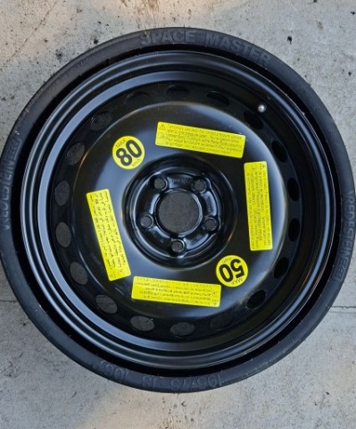 КОЛЕСО ДОКАТКА ЗАПАСНЕ POMPOWANE AUDI Q5 195/75/R18 ДОКАТКА I VW 