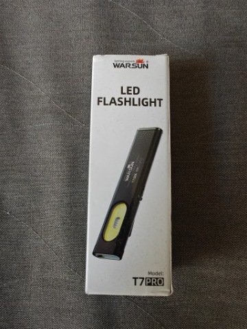 ЛІХТАРИК LED (СВІТЛОДІОД) WARSUN T7 PRO PRZENOSNA МІНІ KIESZONKOWA 450 LM 