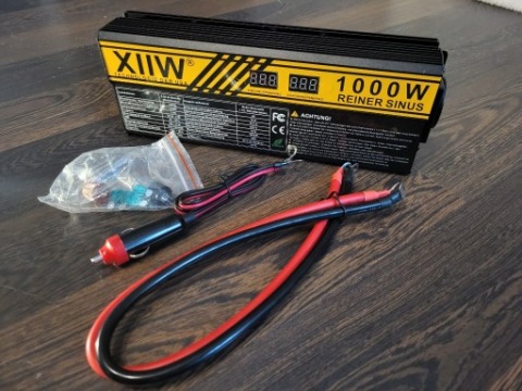 ПЕРЕТВОРЮВАЧ НАПРУГИ 1000W, 12V 