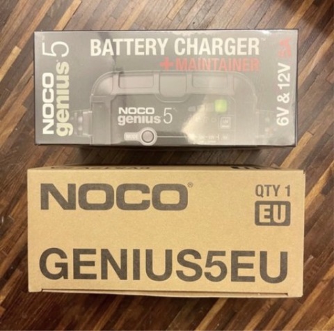 5A NOCO GENIUS 5 6V/12V РОЗУМНА ЗАРЯДНИЙ ПРИСТРІЙ LITOWO-JONOWYCH AGM 