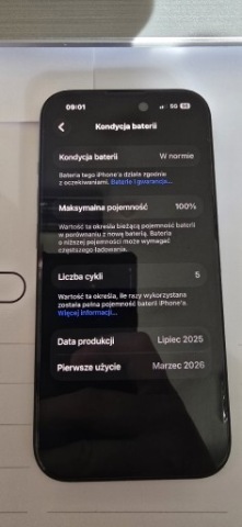 Iphone 15 6/128GB 100% jak nowy 