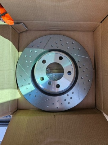 НОВЕ ДИСКИ ГАЛЬМІВНЕ NA ЗАД BREMBO 09.C400.13 BMW 345MM 