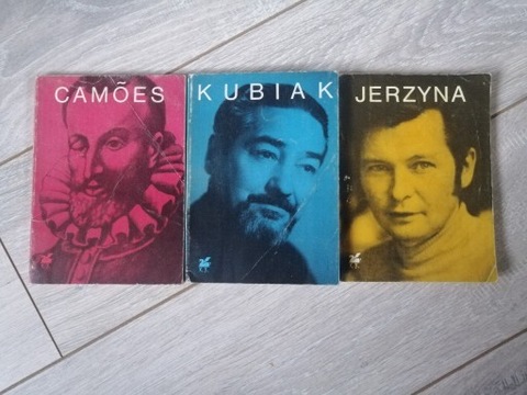 Poezje wybrane /3 szt. Luis de Camoes, Zbigniew Jerzyna, Tadeusz Kubiak 
