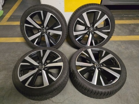 VW Catania 5H0601025AQ 18x7.5 ET51 + Laufenn I Fit+ 225/45 (Zimowe, Gratis)