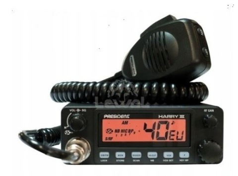 PRESIDENT HARRY III CB RADIO FROM ASC I VOX  