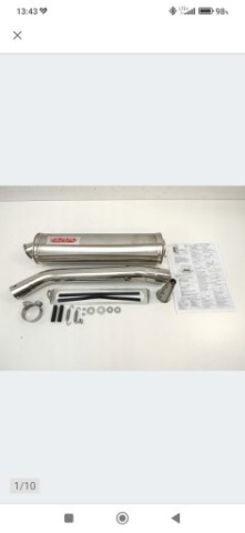 ВИХЛОП Z750 GPR OVAL ORYGINAL, HOMOLOGACJIA 
