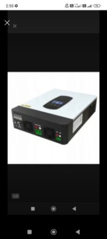 3KW INWERTER SOLIARINIS MPPT DO 450V OFF-GRID HYBRYDOWY 24V 3200W WYSPOWY UPS 