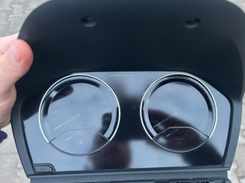 ПРИБОРНА ПАНЕЛЬ BMW F20 F21 F22 LCI 6WA RETROFIT WYCZYSZCZONY ЧОРНИЙ ПАНЕЛЬ LED (СВІТЛОДІОД) 