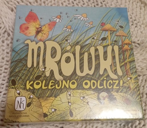 Mrówki - Kolejno odlicz gra karciana do plecaka nowa folia Nasza Księgarnia