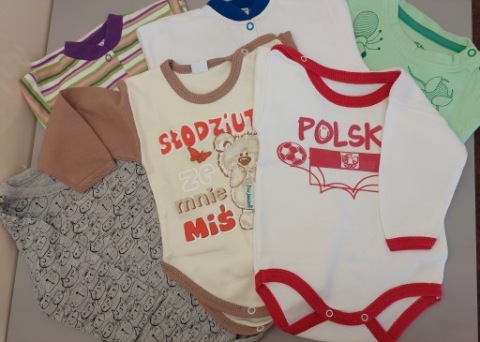 Body i koszulki roz. 74