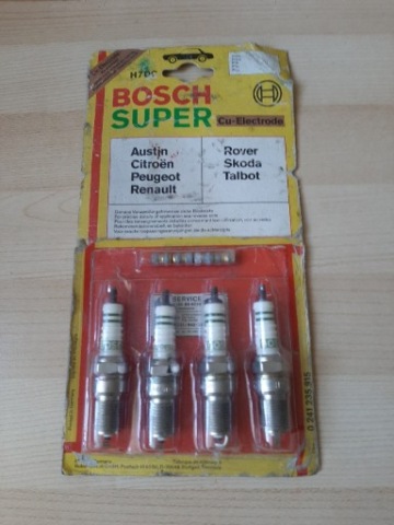 OLDTIMER СВІЧКИ ЗАПАЛЕННЯ BOSCH СУПЕР H7DC 