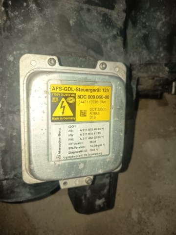 ПЕРЕТВОРЮВАЧ КСЕНОН D1S W211 