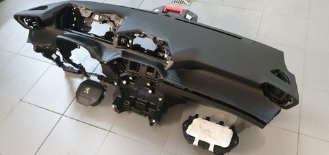 CONSOLA TORPEDA PEUGEOT 2008 II 208 AIRBAG ALMOHADAS  