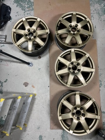 ДИСКИ АЛЮМИНИЕВЫЕ ADVANTI 17X8J 5X112 ET35 – 3 ПРОСТО + 1 ПОВРЕЖДЕННЫЙ 