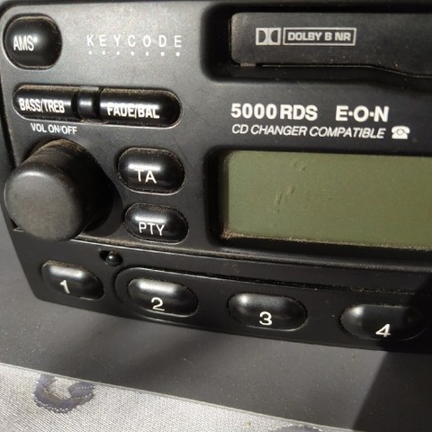 RADIO DE AUTOMÓVIL FORD 5000 RDS MAGNETOFON  