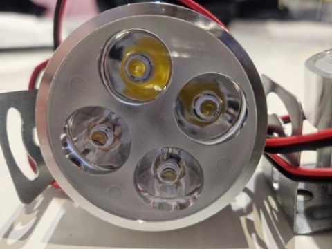 ГАЛОГЕНИ СВЕТОДИОДНЫЕ МОТОЦИКЛ МОПЕД LIGHTBARY 