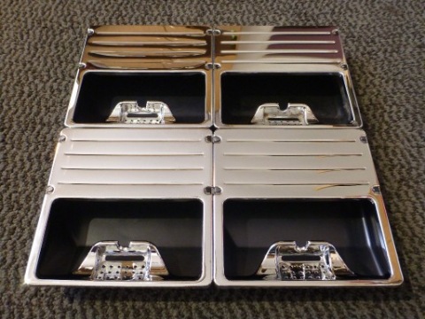 MERCEDES 190 W201 CZESCI: PERFECT LINERS ASHTRAY CONSOLES FORWARD 